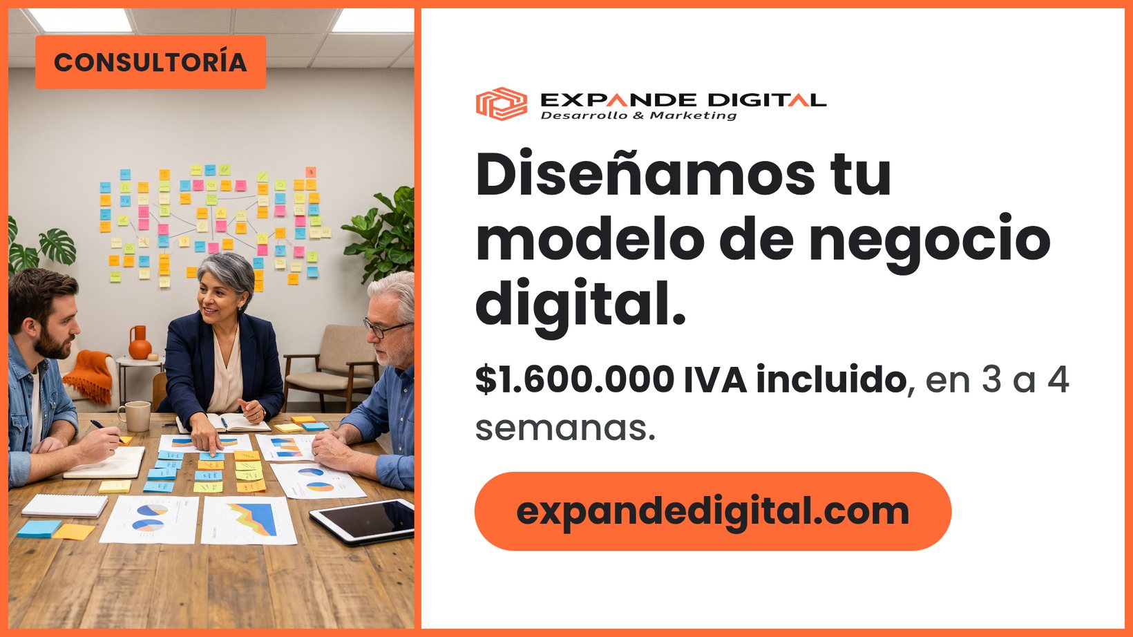 Expande Digital: Diseñamos tu modelo de negocio digital.