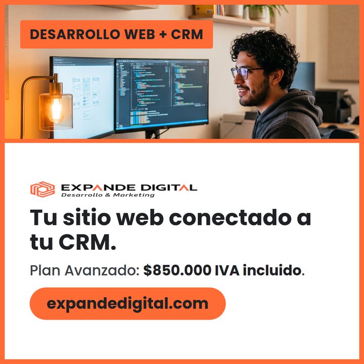 Expande Digital: Tu sitio web conectado a tu CRM.